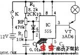 555实用直流无级调光器电路图电路图