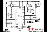 556构成的顺序定时器电路电路图