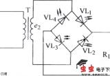 发光二极管组装的整流电路图电路图