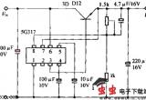 5G317电视机集成稳压器的应用电路图电路图