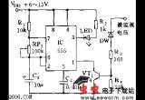 555过压指示电路图电路图