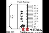 LM4766是NS公司的双声道高保真功放电路图