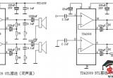 彩电伴音电路（TDA2009 ）电路图