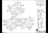 TDA2020功放电路图电路图