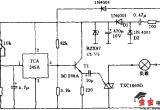 双向晶闸管的照明灯自动开关电路图电路图