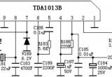 TDA1013B彩电常用伴音功放电路电路图