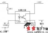 基本的光电耦合器电路图电路图