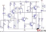 简易的分立元件50瓦高保真功率放大器电路图