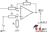 基于运放的差动放大器图电路图