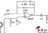 使用opa37组成的磁头前置放大器电路图电路图
