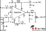 TDA1013A功放电路图电路图