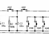 简易电子密码开关电路图电路图