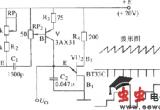单结晶体管阶梯波发生电路图电路图