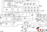 五功能电冰箱保护器(CD4060、C043、C033)电路图