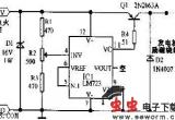 LM723组成的汽车稳压器电路图电路图