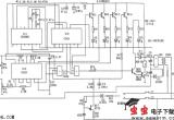 CD4060、C043、C033构成的五功能电冰箱保护器电路图电路图