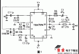用TDA7294制作的功放电路图电路图