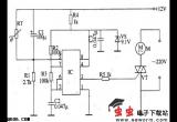 温控式电风扇调速器电路图电路图
