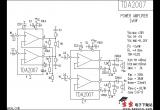 TDA2007功放电路图电路图