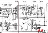 红星牌642型交流五管三波段收音机电路图