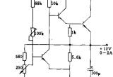 电压放大器的串联稳压电路图电路图