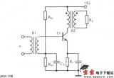 变压器输出的功率放大电路图电路图
