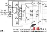 LF356构成的7W输出音频功率放大器电路图电路图
