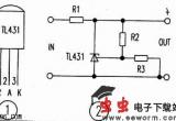 利用TL431作大功率可调稳压电源电路图