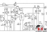 555构成的全自动电冰箱保护器电路图