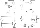 控制基极的晶体管电子继电器电路图电路图
