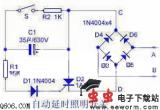 自动延时照明开关电路图电路图