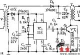 555霓虹灯高频高压源电路图电路图