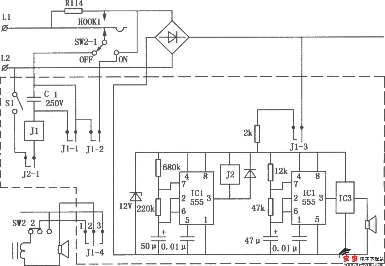 自动呼叫人名的电话机