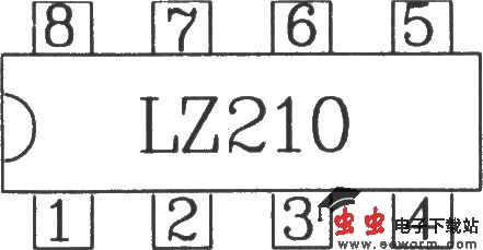 脉宽调制器LZ210应用电路图