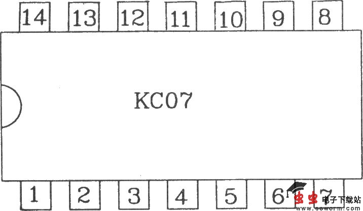 可控硅过零触发器KC07应用电路图