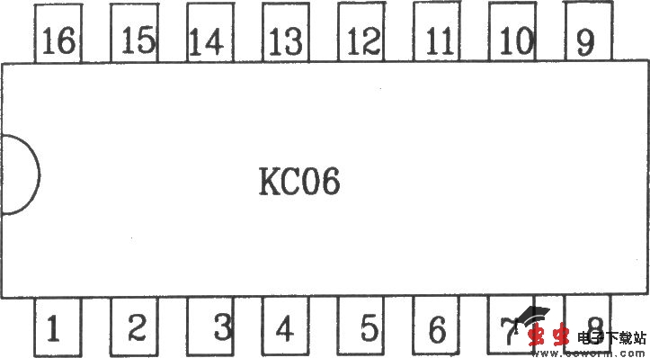 可控硅移相触发器KC06应用电路图