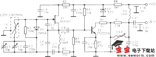 2.255～2.455kHz本机振荡器