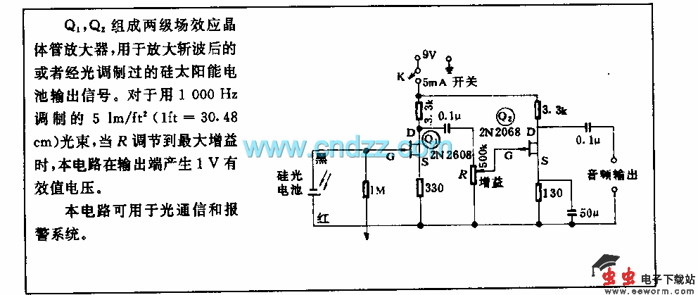 调制光接收电路