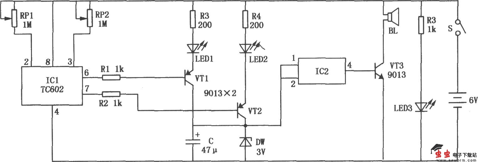 双限温报警器(TC602)