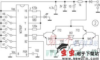 六声防盗警号ＡＳＩＣ