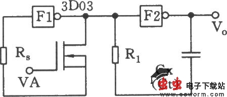 用CMOS与非门构成的压控振荡器