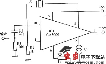 可调制的晶体振荡器