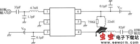 基于&mu;PC8211Tk的GPS接收LNA电路