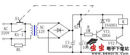 简易延时定时电路