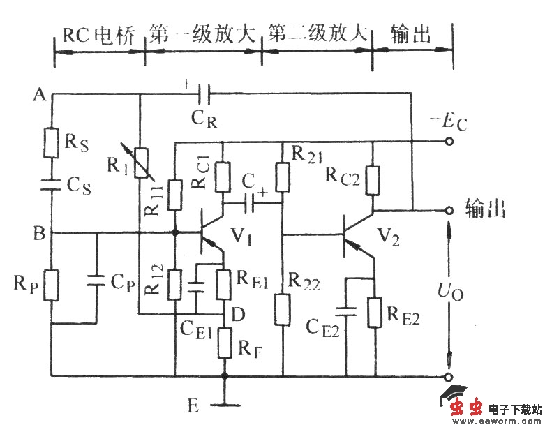 RC电桥与RC电桥振荡电路