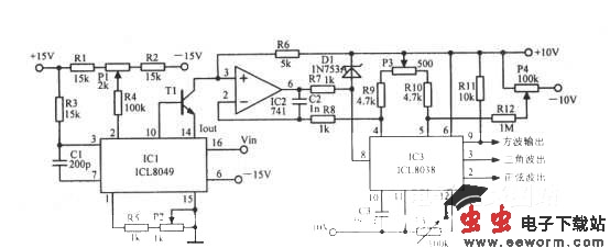 对数扫频压控振荡器