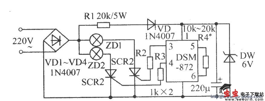 DSM-872典型应用电路(二)