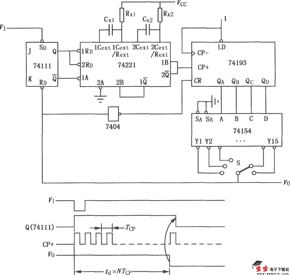 计数、译码型延时电路(二)