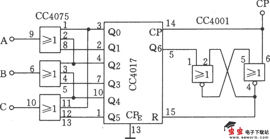 三相方波发生器