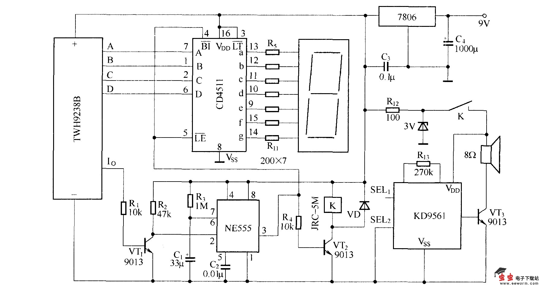 医院病床呼叫器